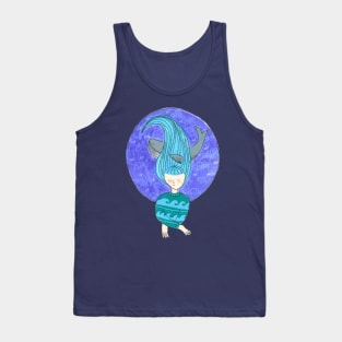 The girl and the whale Tank Top